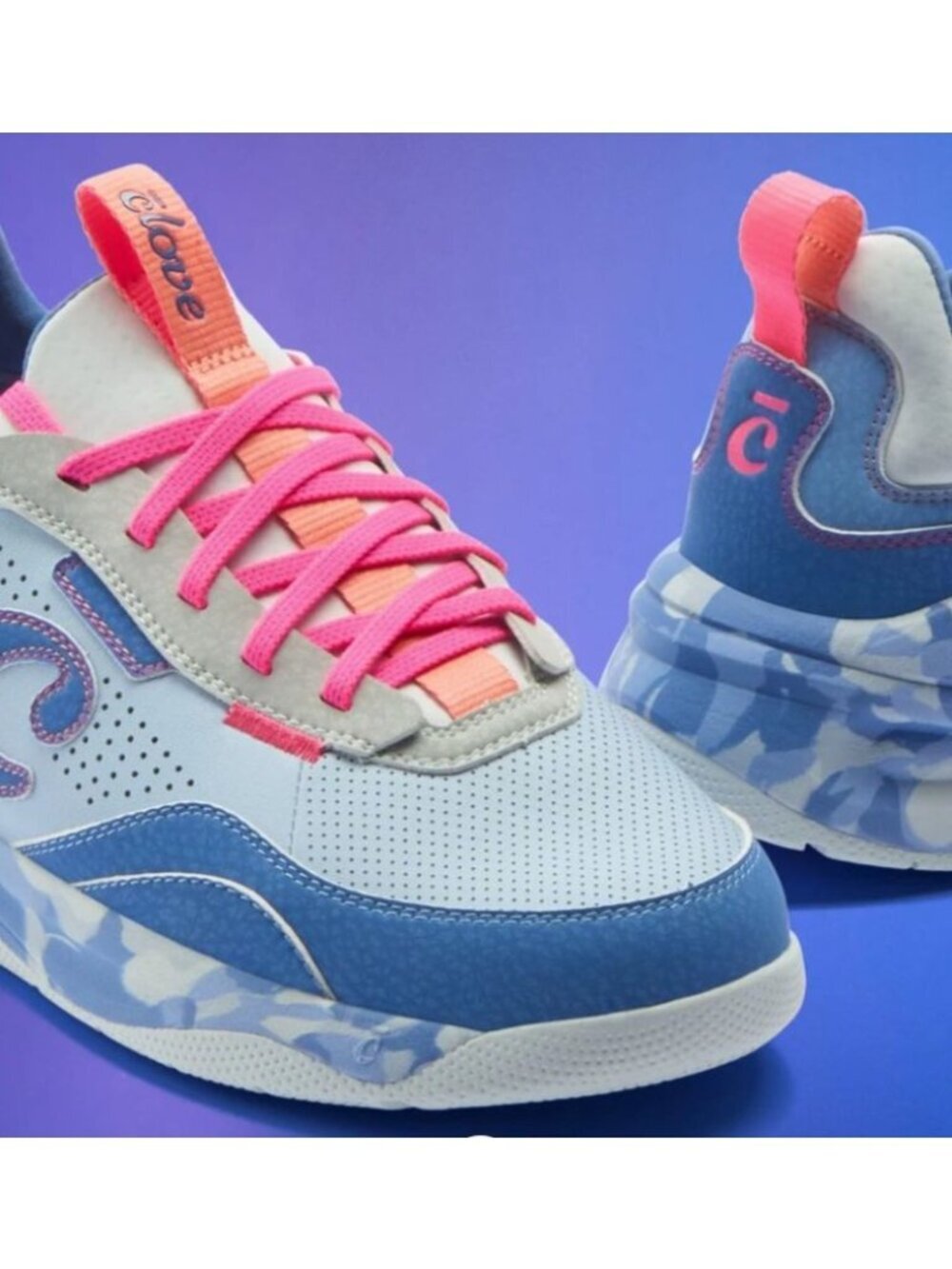 NWOB | Clove Women's Strada Sky Blue Marble | Sz 7.5